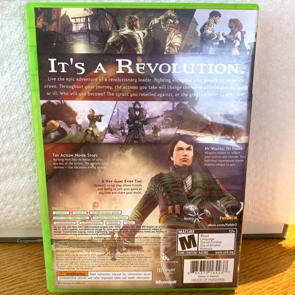 Fable III (Microsoft Xbox 360, 2010)